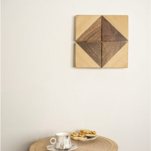Aether Maple and Walnut Wood LED Wall Lamp