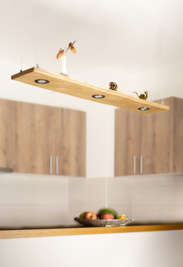 Boreas Maple Wood LED Lamp
