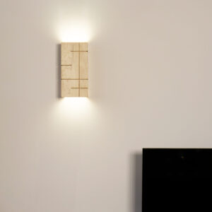 Nebula Maple Wood LED Wall Lamp