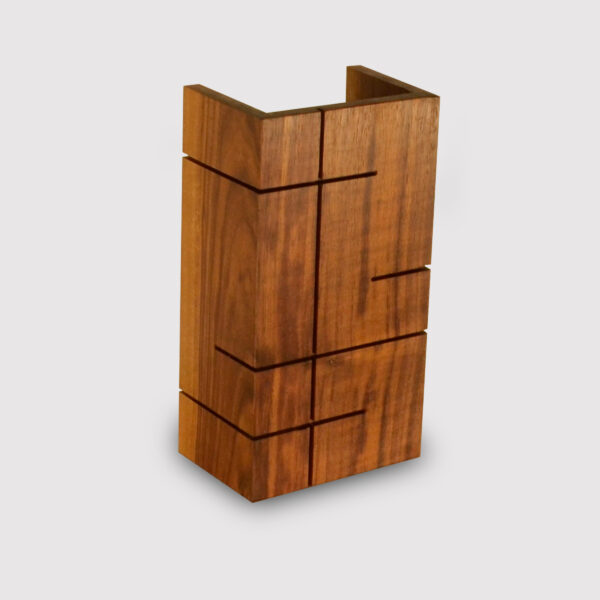 Nebula Walnut Wood LED Wall Lamp - Image 2
