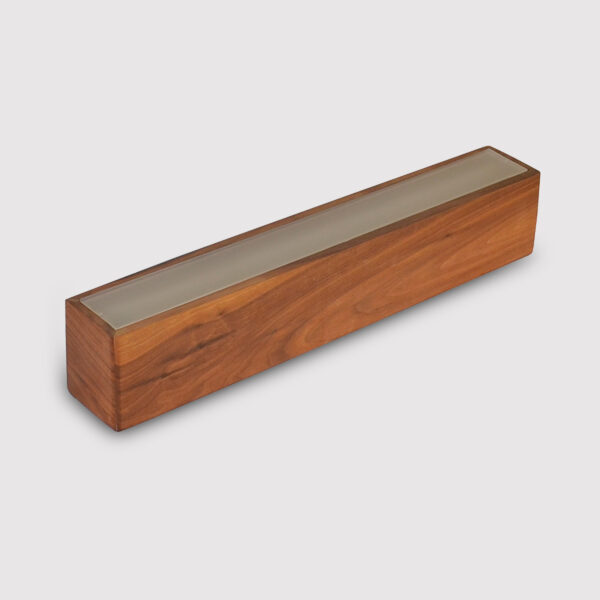 Quasar Walnut Wood LED Wall Lamp - Image 2