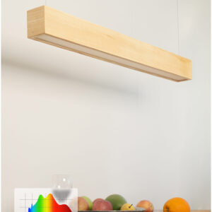 Zephyr Ash Wood Sunlight-LED Lamp